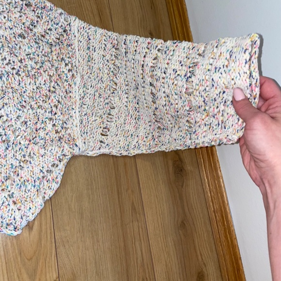 Free People - Knit Crop Sweater NWOT - Picture 7 of 16